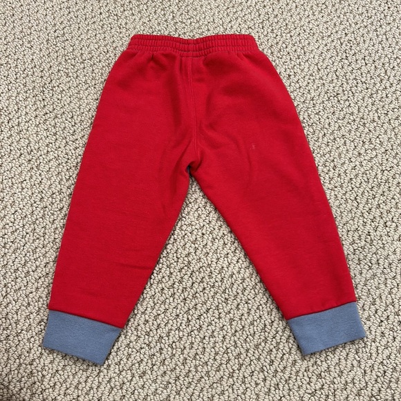 Baby Jordan Sweatpants Size 24 Months Red and Grey - Picture 2 of 8